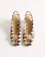 Valentino Adamantine Slingback Pumps In Tweed 60Mm - Image 5